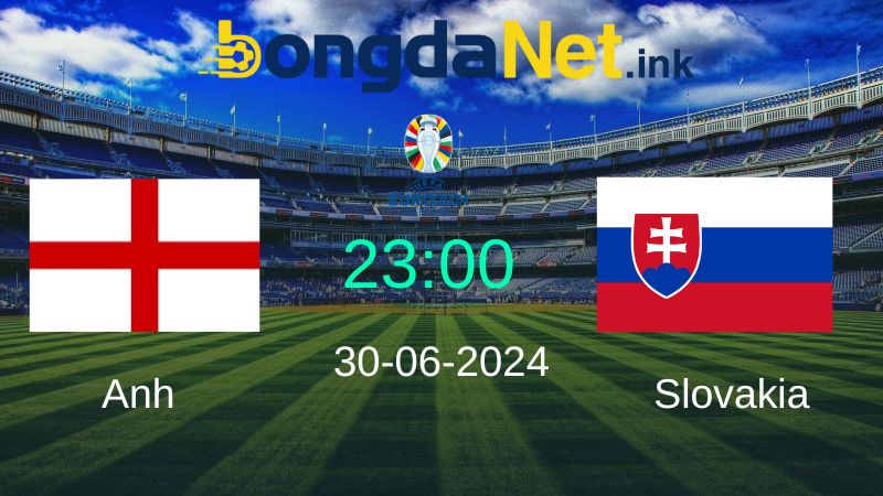 Soi kèo Anh vs Slovakia 23h00 30/06 - Euro 2024